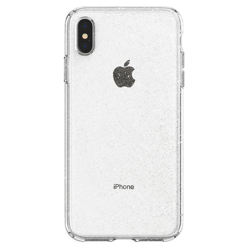 Spigen iPhone XS Max Case Liquid Crystal Glitter - Crystal Quartz